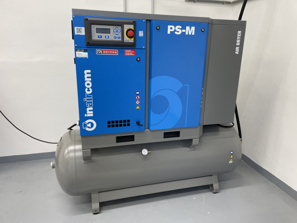 Šroubový kompresor s frekvenčním měničem INAIRCOM – Děčín